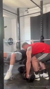 Nothing better than a big creamy load during a training session also