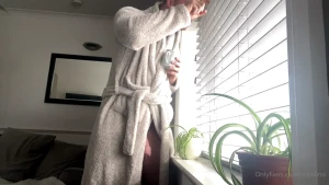 Had to be quiet people still in bed