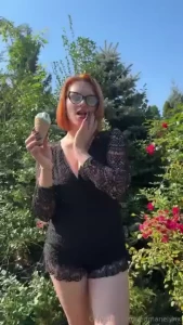 What do you think about when you see a girl eating ice cream i m sure