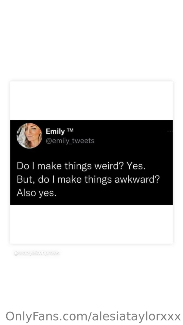 Been moving almost settled sorry i missed you yesterday see ya tonight part 1 