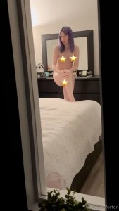 Ever fantasized about sneaking up and peeking through my bedroom