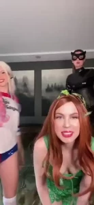 What would you say to some fun with poison ivy harley quinn and part 2