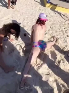 Turn down your volume before playing i took a twerk class on the beach