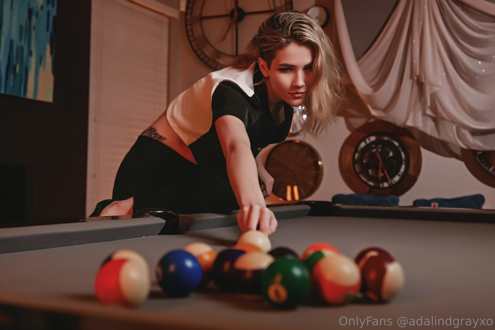 If you saw me shooting pool at the bar would you challenge me to a 