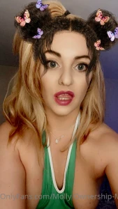 Messing around with this weird hair filter lol part 2