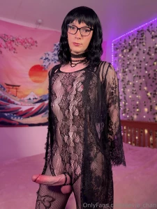 Big cock mommy in bodystocking amp lacy robe - 15 pics part 8
