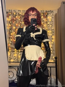 Too big for my latex skirt