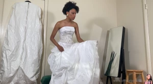 Want to see me get fucked amp impregnated in my wedding dress stay