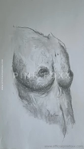 I drew my own breast for titty tuesday what do you think of my art part 1