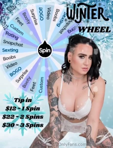 Take a ride on my wheel