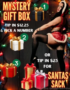 It s christmas eve i feel like spoiling you with a surprise tip in 12