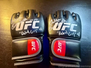Limited time offer first come first serve two pairs of signed ufc part 1