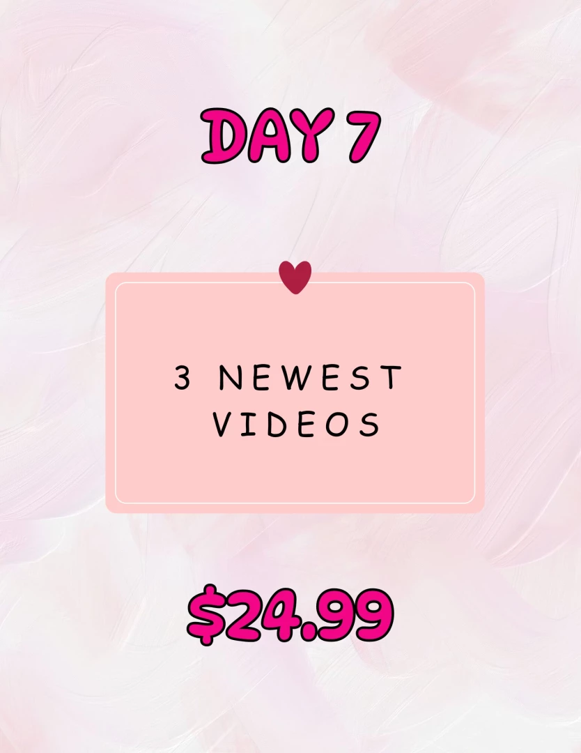 Mati s 7 days of love - day 7 3 newest videos 
