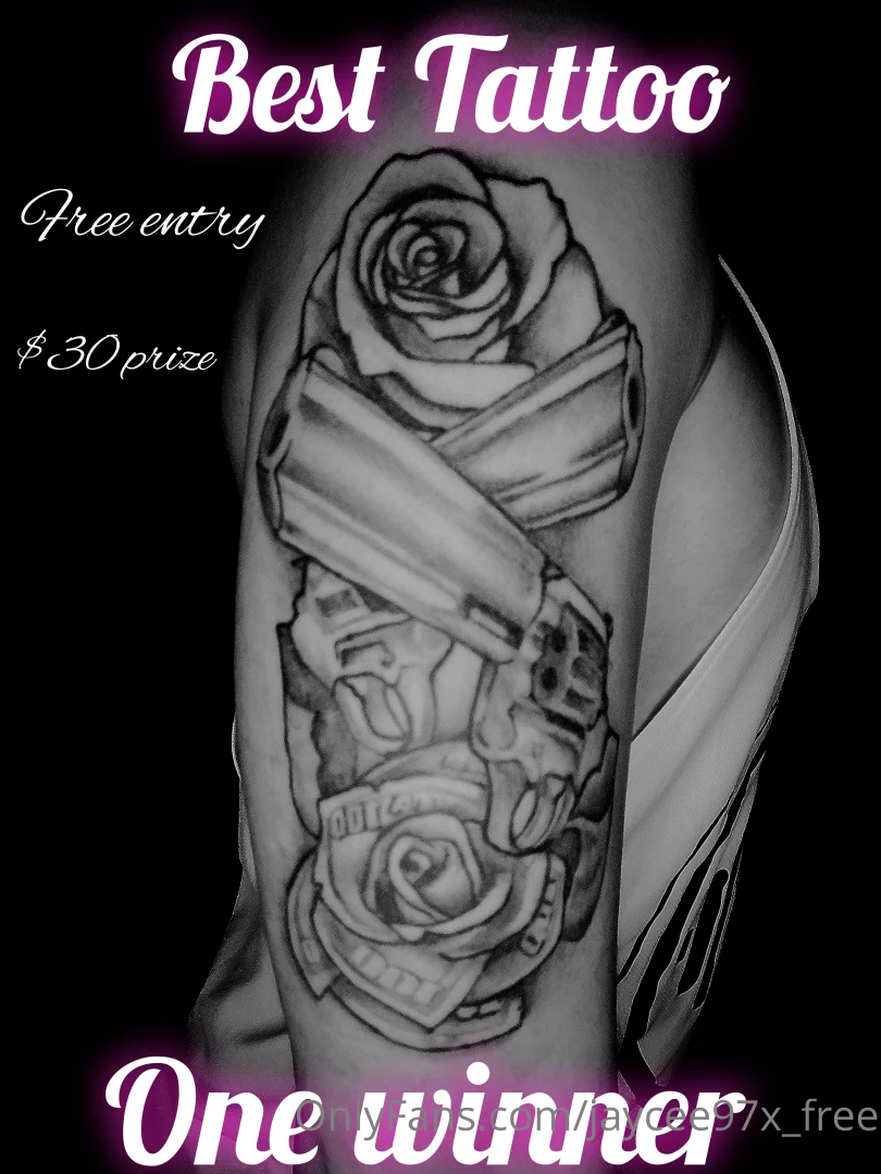 Best tattoo starting 20th january ends 1st february dm your pic with 
