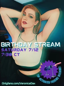 This saturday come celebrate my birthday with me by helping me get