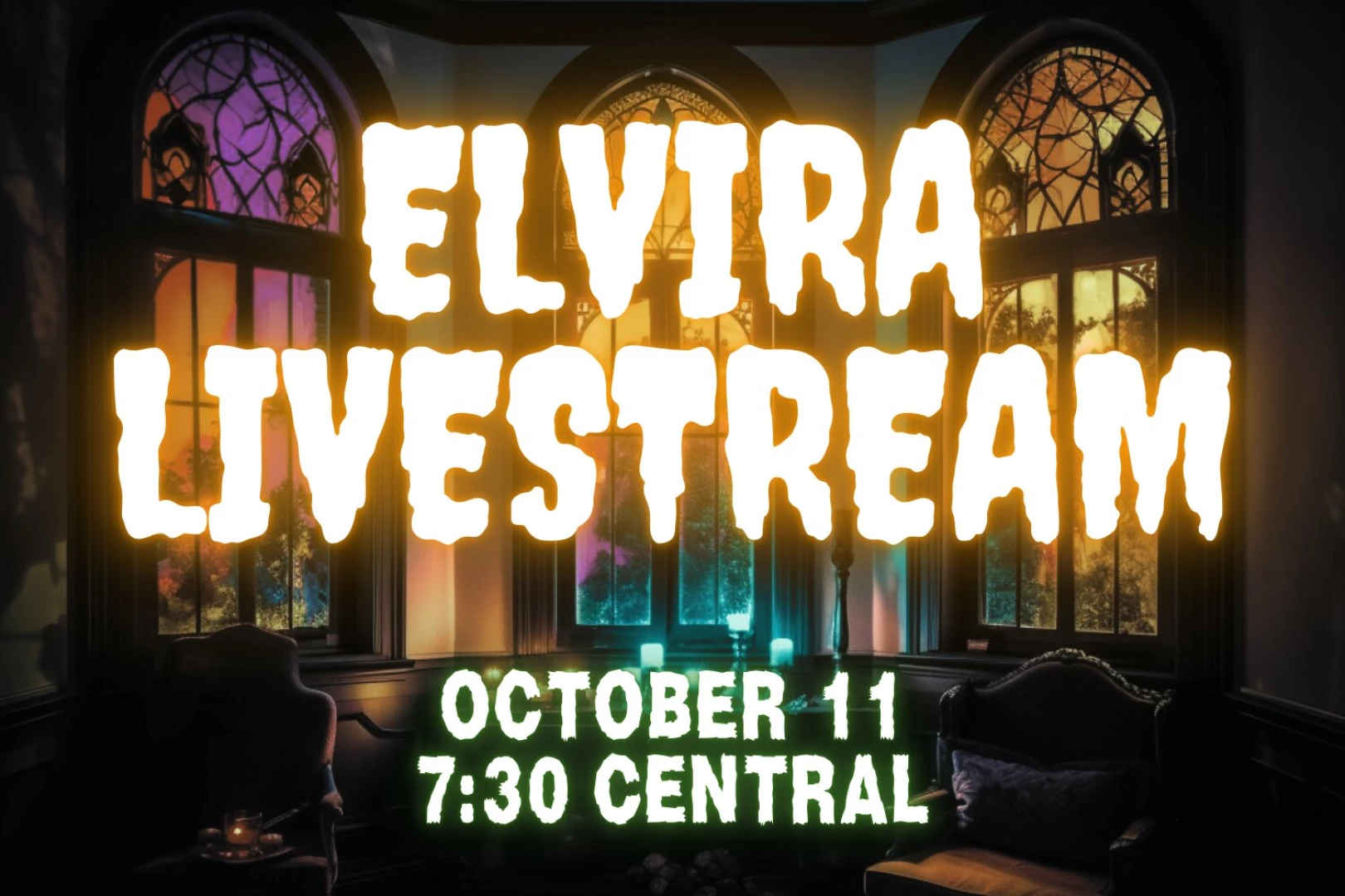 Join me tomorrow night to debut my new elvira cosplay lt 3 