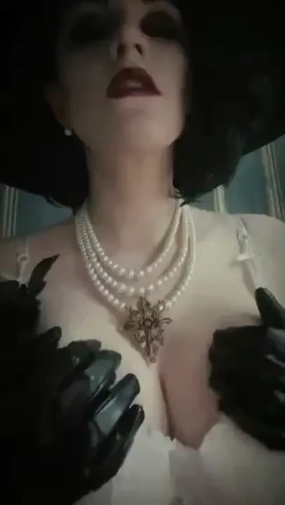 Lady dimitrescu - blowjob ejaculating dildo 10 - 9 23 mommy lady 