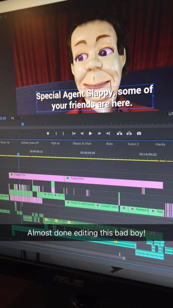 Sneak peak on the video i m editing d 