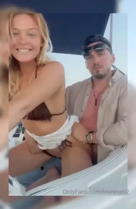 A little bit of fun - wishing we were in the sun on top of the boat 