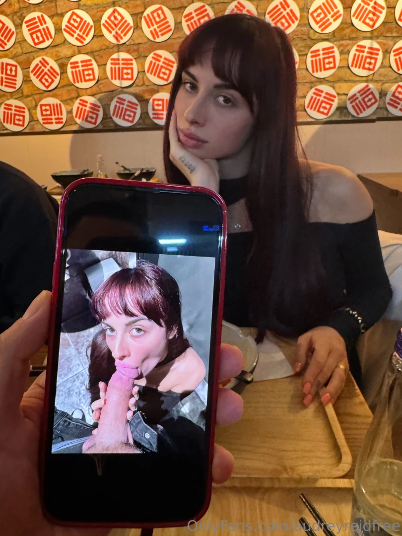 We got so horny at dinner that we couldnt wait until we got home we 