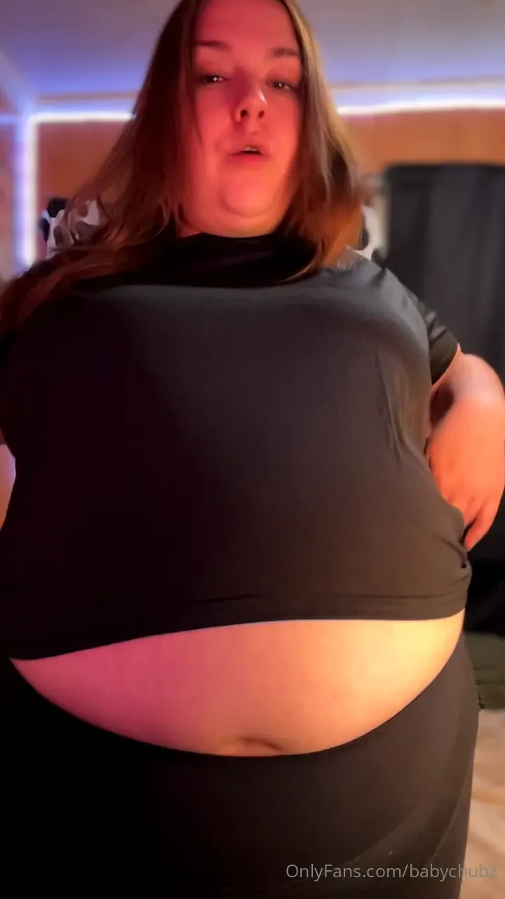 I ve let myself go and it feels so good my belly s grown so heavy and 