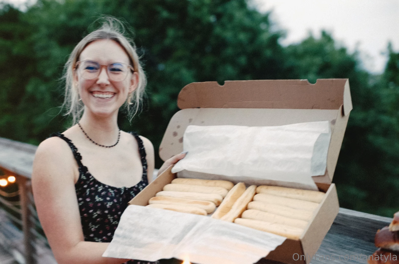 I brought olive garden breadsticks to my friends bday party last week 