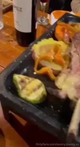 This is the kind of lunch we had with our friends today and after we