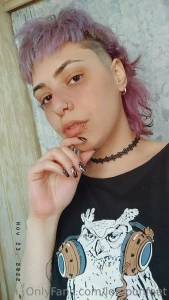 Just got a haircut and my acrylic nails done and of course i would part 7