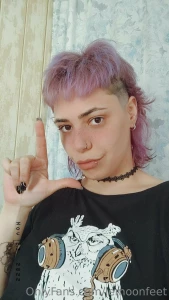 Just got a haircut and my acrylic nails done and of course i would