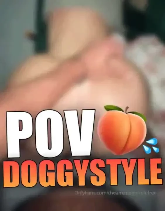 Getting fucked from behind is my fav because while getting pounded i 