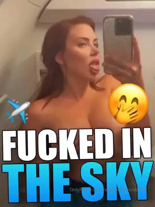 Pussy pounded in an airplane bathroom by my boss earlier guess these 