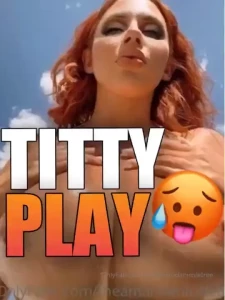 Titty drop bouncing my perky titties for you daddy so you can stroke