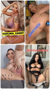 Amp paulina_candy wetdesi nikkicreamz britishdollfree free horny bitch part 3