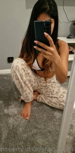 Just in my c0zy pjs wbu