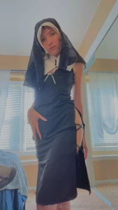 Made a naughty nun set where i ask on how to be a good girl and i love