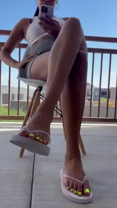 You bow at your goddess s perfect feet 