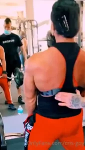 The gym strongggg muscle