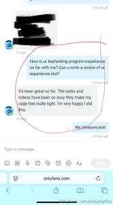 50 1 week keyholding w daily videos - 7 videos free 150 31 day part 2