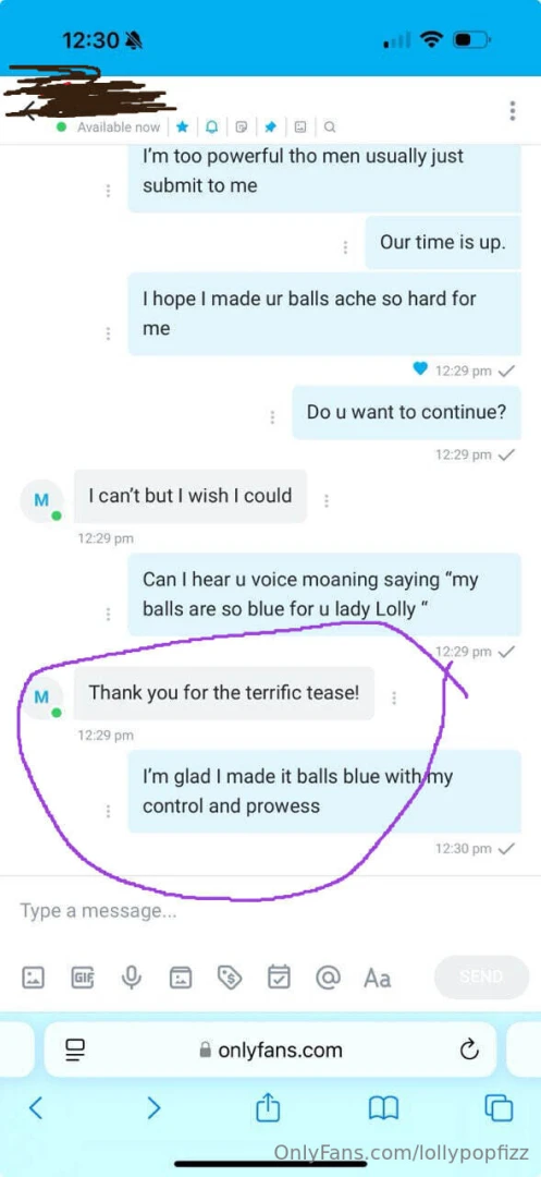 Did you know your gcup mommy mistress lady lolly is sexting addict part 1 