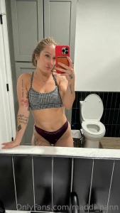 Sooo tempting to workout in just this gotta let that breathe you know