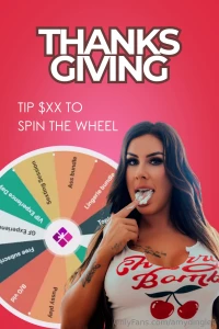 Heyyy baby i ve got an incredible thanksgiving treat just for you it s