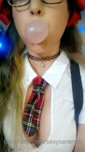 Since most of you seemed pretty excited about the school girl outfit