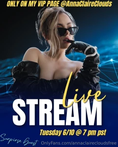 Live show alert going live this tuesday on my vip page