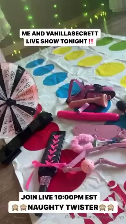 Nuaghty twister game on live tonight toys baby oil lingerie whip cream 