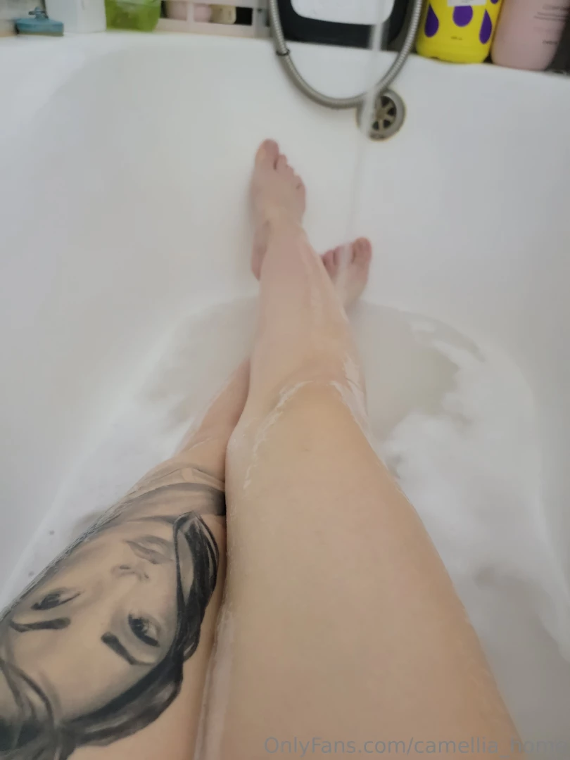 New feet i love looking at feet in the bath what do you say 