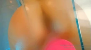 Amp watch as the oil drips down my naked body i finger my pussy before