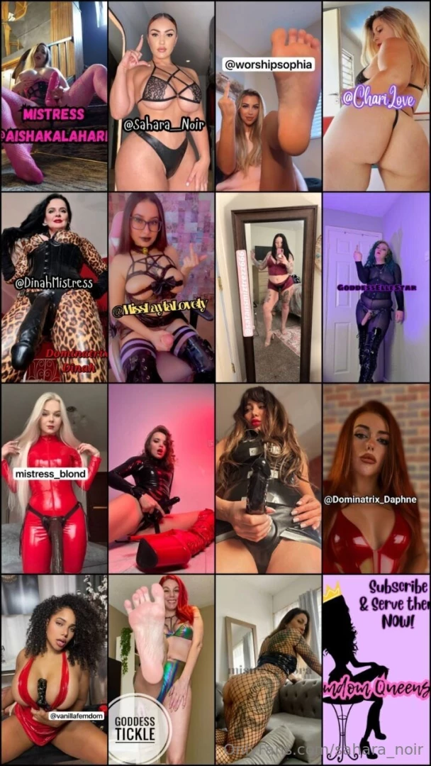 Top femdom mistresses - subscribe submit amp serve them now 24h advert 