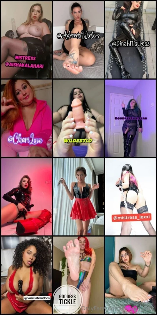 Submit amp serve the top femdom queens now 24h aishakalahari part 1 