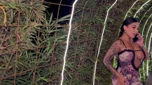 She devours my ass and cock it was late night coming back to the hotel part 1