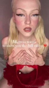 My sweetest video is waiting just for you do you want to see the whole